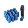 Multiple Vehicle Wheel Lock Nut High Strength Carbon Steel Safety Lug Nut Streamlined Aesthetic Appearance