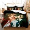 Cool Ari Abdul Dark Pop Singer Duvet Cover + 2 Pillowcases 3D Portrait Print Polyester Bedding Fan Bedroom Decor