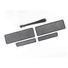 Mittlere Kühlergrill-Gitterabdeckung für VW GOLF 7 MK7 2014-2019 Frontgrill Netzabdeckung Edelstahl Zubehör
