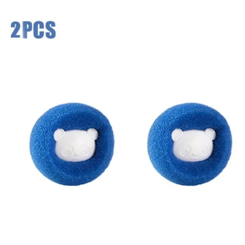 

8 шт., волшебный набор шариков для стирки, многоразовая одежда, шарик для чистки волос, фильтр для стиральной машины, шарик для удаления волос с домашних животных для кошек и собак BLUE-2PCS