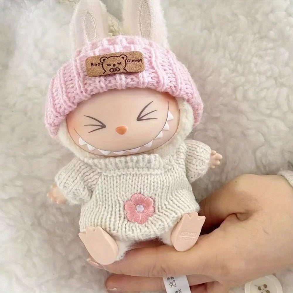 2025 New LABUBU Doll Clothes Accessories Freely Mix and Match for Dollhouse Decorations Cute, Trendy,Stain Resistant Easy To Clean