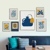 Henri Matisse Abstract Canvas Art Posters Nordic Vase Flower Decoration Paintings Print Picture for Living Room Blue Home Decor