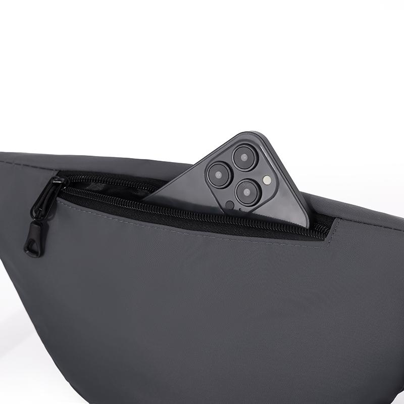 Lässige Herren Umhängetasche - Verschleißfeste Brusttasche mit verstellbarem Schultergurt