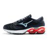 Mizuno Skaping Komfortabelt Stoff Syntetisk Skinn Sklisikker Slitesterk Pustende Lave Løpesko Herre sneaker Svart Blå Rød J1GC210120
