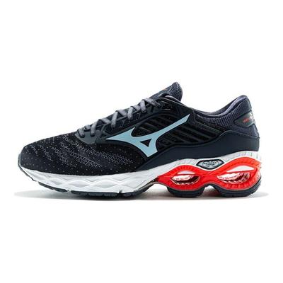 Creazione Tessuto Confortevole Pelle Sintetica Antiscivolo Resistente all'Usura Traspirante Scarpe da Corsa Basse Uomo sneaker Nero Blu Rosso J1GC210120