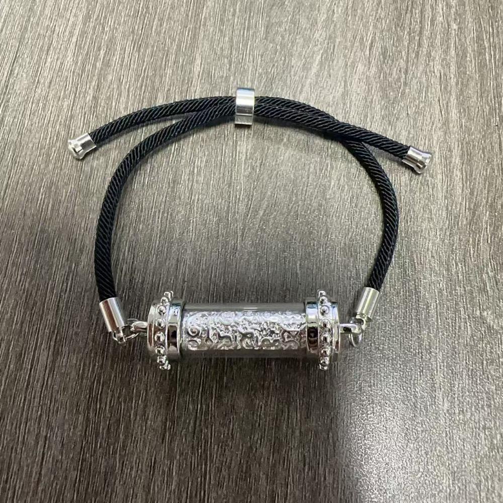 Luxurious Spell Bracelet Simple Praying for Blessings Jewelry Thai Amulet Bracelet for Men Women