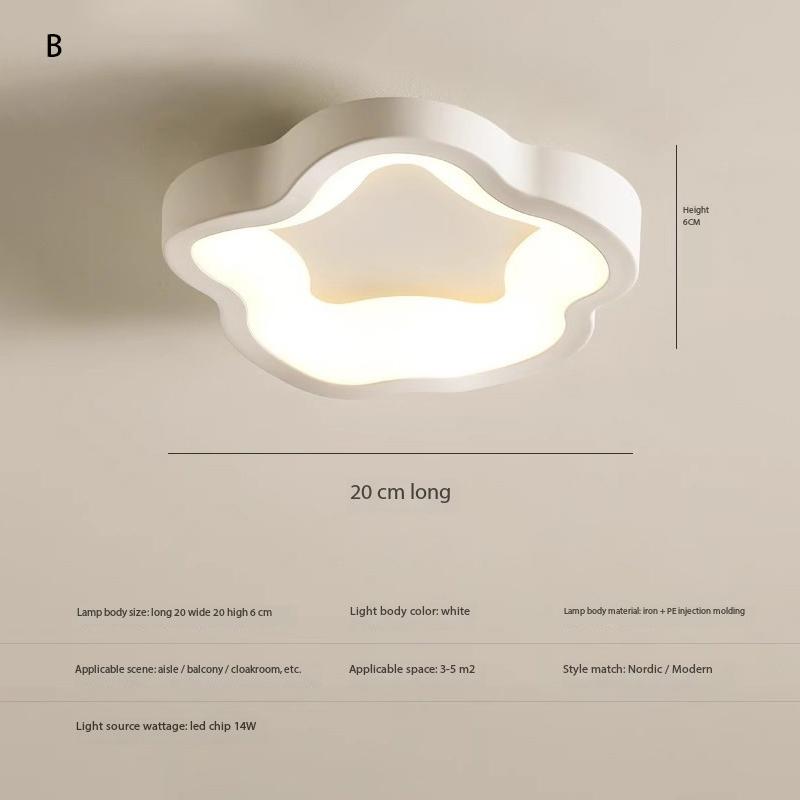 2024 New Small LED Ceiling Aisle Light Corridor Decorative Lighting Modern Simple Ceiling Light Balcony Home Bedroom Lamp luste