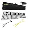 ENNBOM Tabletop Metallophone, 30 Notes, Folding, with 4 Mallets and Storage Case