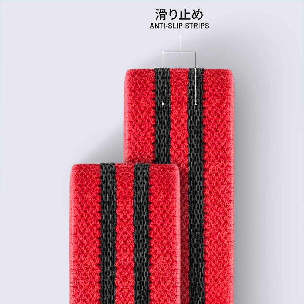 [TRNR] Trainer Strength Bands, Heavy-Duty Fabric Strength Bands for Strength Training, Arms, Legs, and More, Perfect for Gym Fitness and Dieting