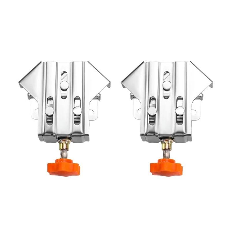 Woodworking Tool Set Easy To Use Woodworking Corner Clip Adjust Woodworking Fastener Right Angles Clamps Simple Operate
