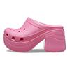 Crocs Mermaid Sandals Barbie Solid Color Beach Sandals Women Sandals Bright-Pink 208547-6VZ