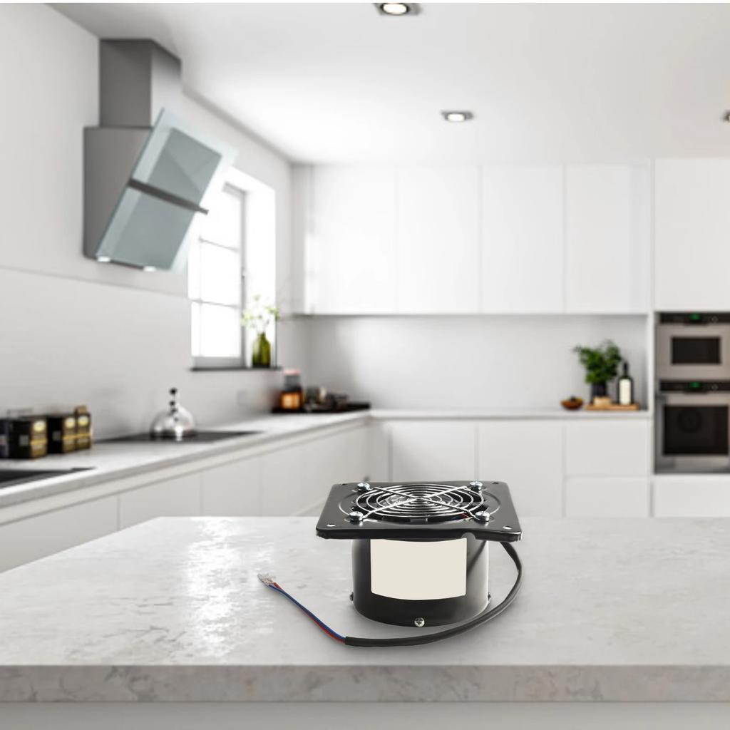 Powerful Ventilation 4 Inch Kitchen Exhaust Fan for Window and Wall Efficient Ventilation for Kitchens and Bathrooms