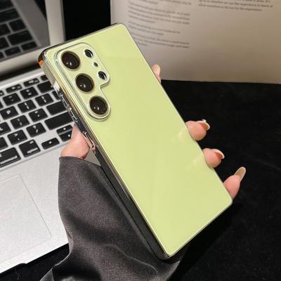 Gehard Glazen Behuizing Camera Lens Bescherming Telefoonhoesje voor Voor Samsung S26 S25 S24 S23 Ultra FE Vergulde Bumper Schokbestendige Cover