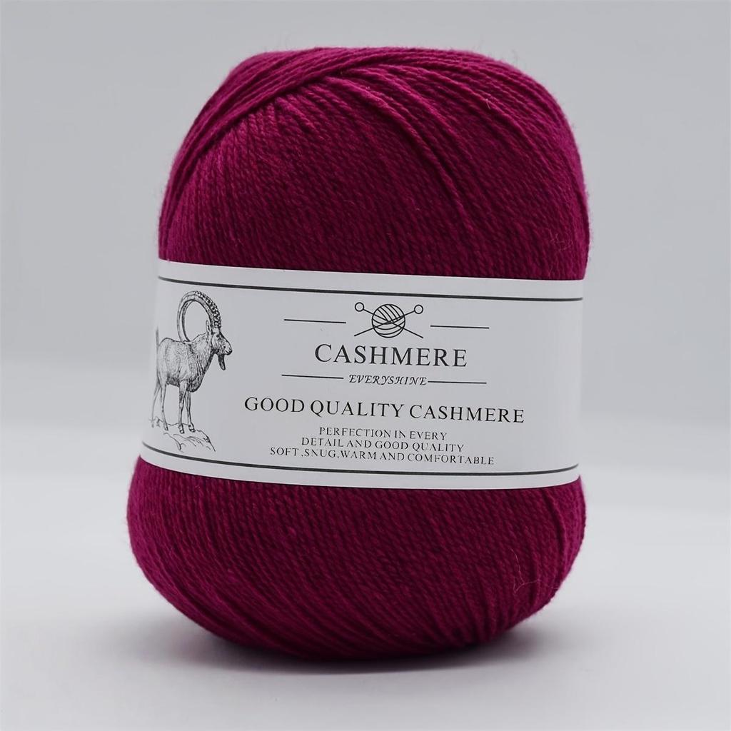 Premium Cashmere Yarn for Knitting & Crocheting – 50g/1.76oz, 320m/350yd, Ultra-Soft Fine-Gauge Handmade Wool (1.5-2.5mm Needles) Sweaters DIY Crafts