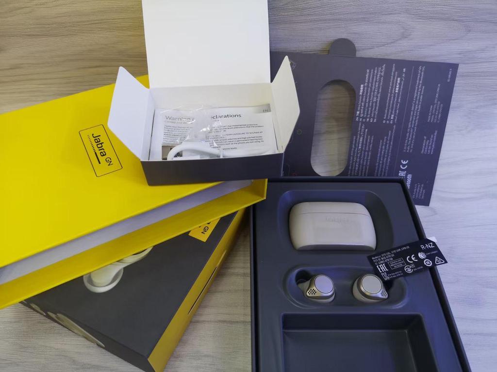 Engraved High-End Jabra Elite 75T Bluetooth In-Ear Headphones