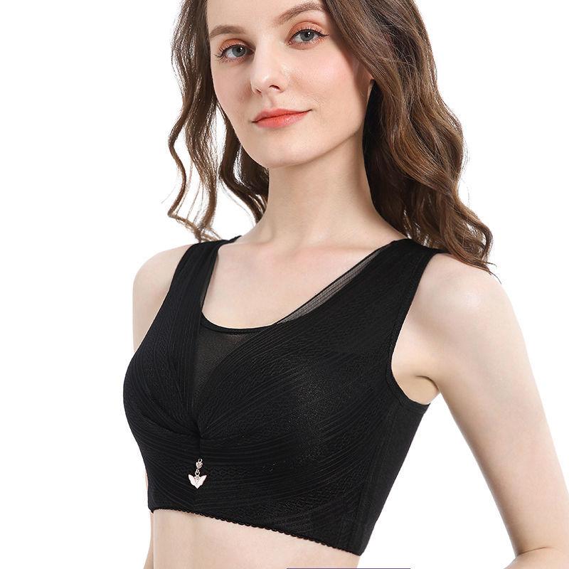 Ropa interior de encaje Sexy Lingeire de talla grande, sujetadores de copa fina para mujer, lencería acolchada sin aros, ropa interior, corsé, sujetador