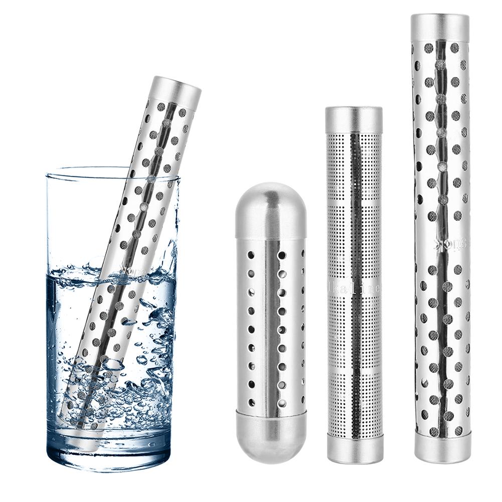 Portable Alkaline Water Stick PH Alkalizer Ionizer Hydrogen Minerals Wand Water Purifier Filter
