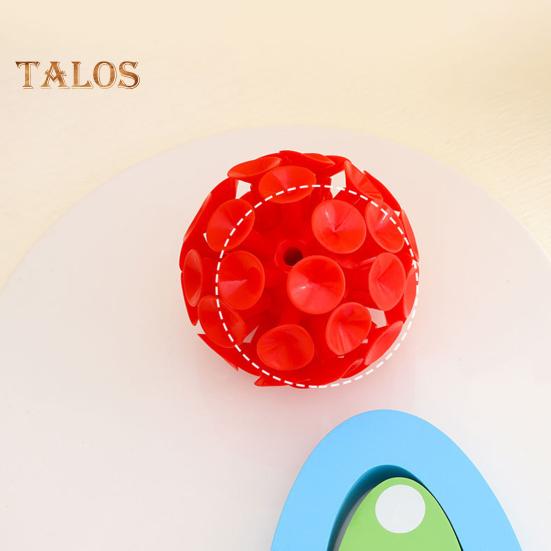 9CM 3D Piłka z przyssawką Uśmierzająca lęk i stres TPR Lepka piłka Gra w rzucanie Wielokrotnego użytku Lekka Mini Przenośna Zabawka Sferyczna dla Dzieci i Dorosłych