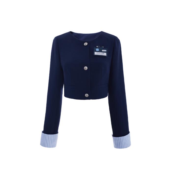 Luos Academy Japanese Sweet JK Uniform Two-Piece Dress & Jacket Set