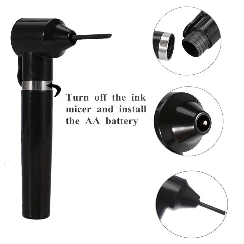 1pc Ink Mixer Pigment Stirrer with 5pcs Mixing Sticks for Electric Tattoo Pigment Sturring Rod Coloring Accessory Ink Mixer