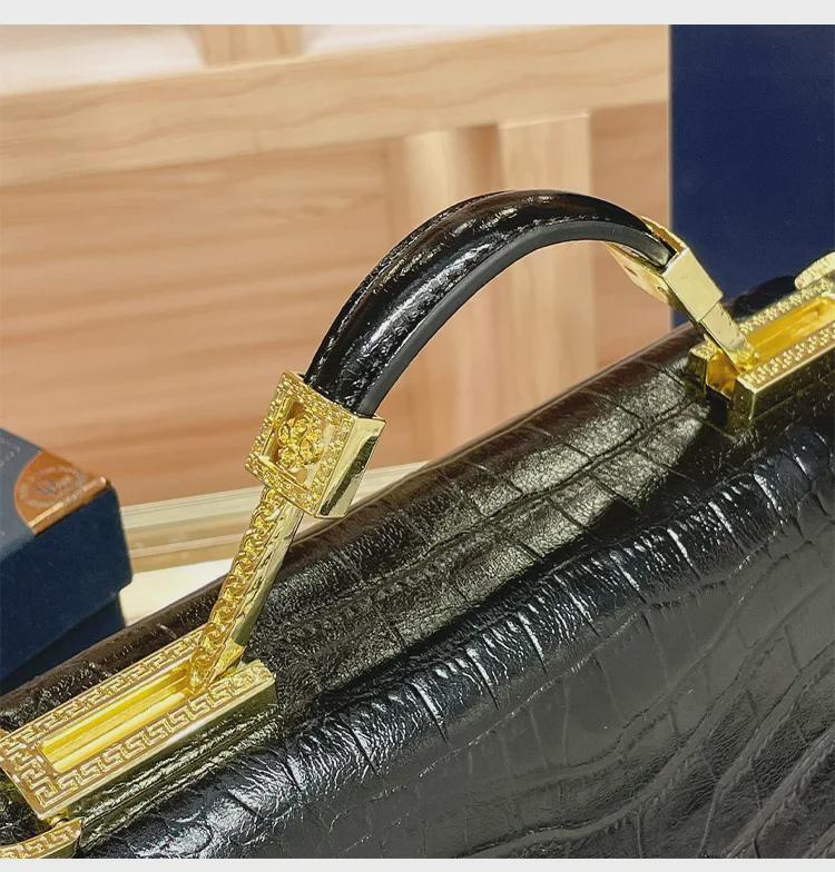 2024 Summer Women's Handmade Genuine Leather Crossbody & Shoulder Bag - Light Luxury, High-End Commuter Style