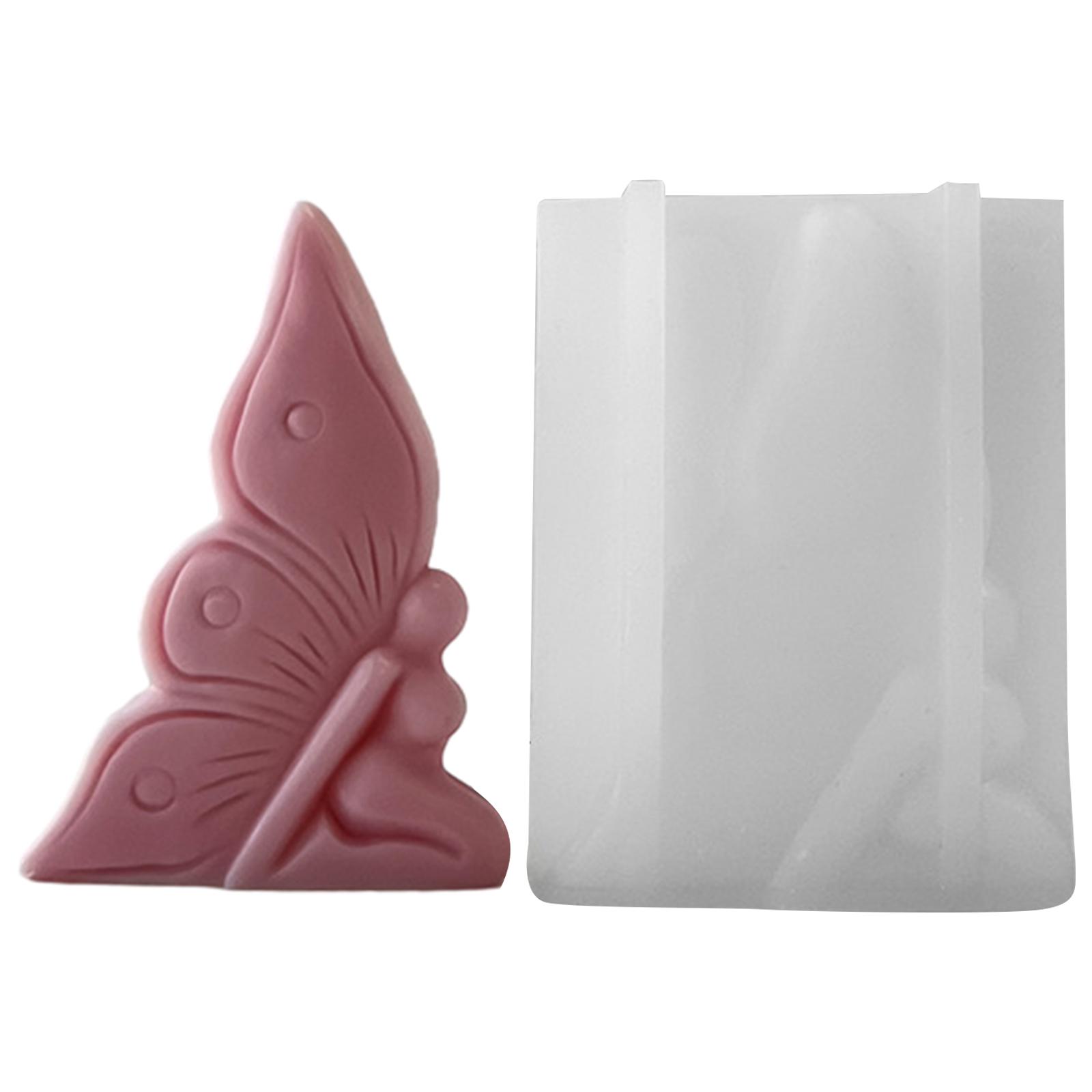 

Высококачественная силиконовая форма для изготовления ароматерапевтических свечей-бабочек, гибкие полимерные формы для энтузиастов свечей DIY L