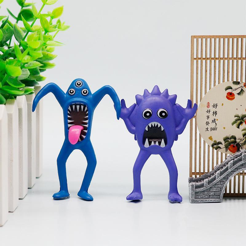 12 Styles Cute Ugly Monster Figurines – Creative Cartoon Dolls for Claw Machines