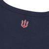 VERUTUM Small Arch Logo T-Shirt Navy
