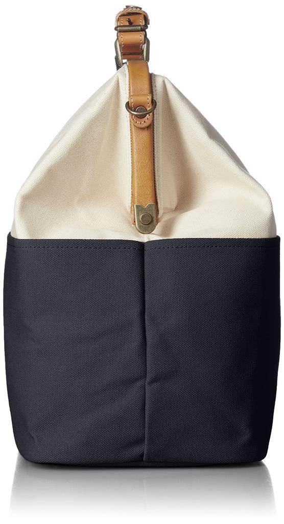 Dulles Boston Bag Canvas Combination Momenya Gozaburo Made In Toyooka Hyogo the Holy Land of Bags 30 Cm Kg Navy [Kiwada] [Kiwada] City, Prefecture,