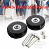 Flexible Rubber Luggage Wheels 40-70mm Wheel Replacement Set Durable Suitcase Repair Kit Trolley