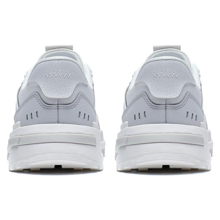 Li Ning Riding The Wind 2.0 Abrasion Resistant Breathable Low top Sports Casual Shoes Women's Gray White AGCT156-1