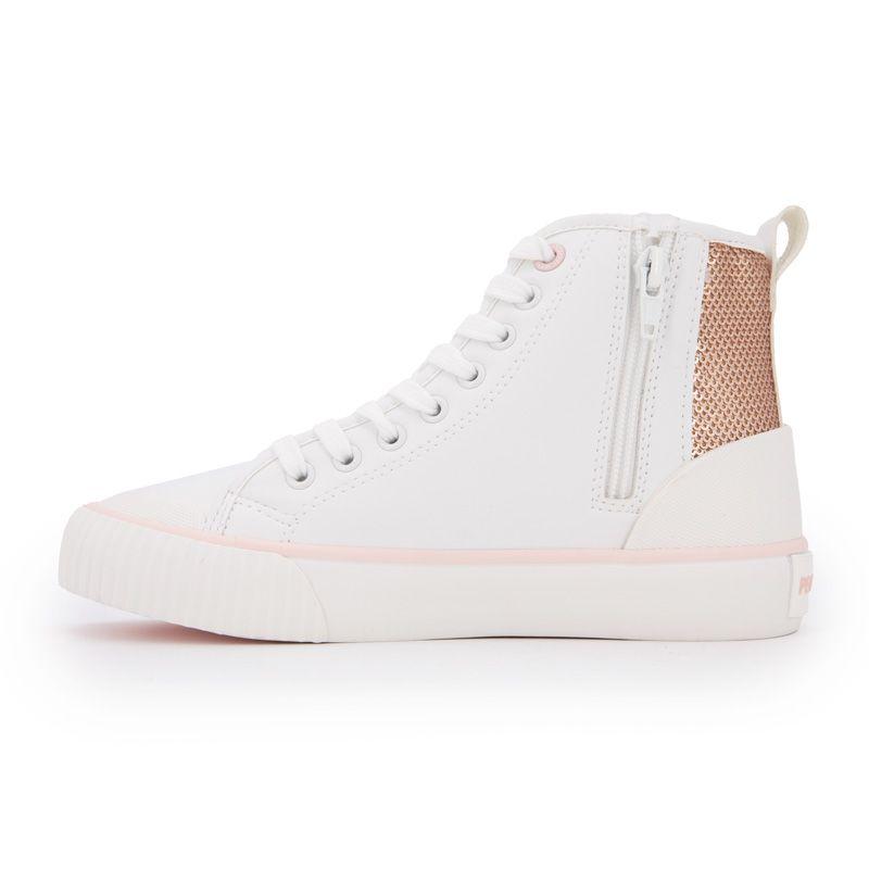 Baskets montantes ottis young g à sequins gold rose Enfant PEPE JEANS