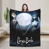 Anime Film Corpse Bride Decke Warm Weich Mode Plüsch Überwurfdecke Für Jungen Mädchen Outdoor Flanell Tagesdecke Bettbezug