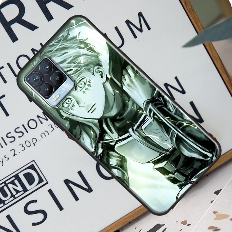 

Чехол для телефона Armin Arlert Attack on Titan для OnePlus 9 Pro 8T 9R Nord 2 для Realme 6 7 8 Pro 8i GT Master GT Neo 2 C21 Realme C3