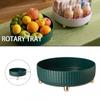360° Rotating Round Storage Tray Makeup Perfume Cosmetic Storage Display Box New
