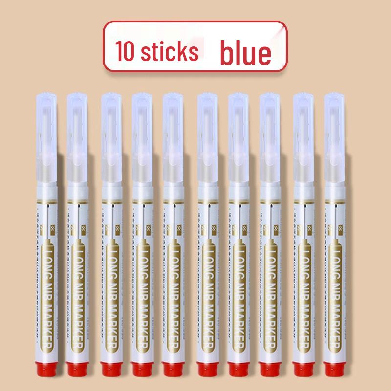 Oil-Based Long-Tip Marker for Woodworking & Tile