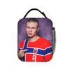 Haalands Merch Isolierte Lunchtasche Für die Arbeit Fußball Aufbewahrung Lebensmittelboxen Wiederverwendbare Kühlbox Thermische Lunchboxen