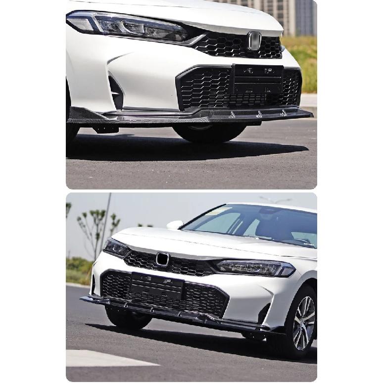 Car Front Bumper Lip Urban Grey Splitter Car Fit Body Kit Parts Modification Accessories Wear-resistant For Civic 11.5 Gen 2025