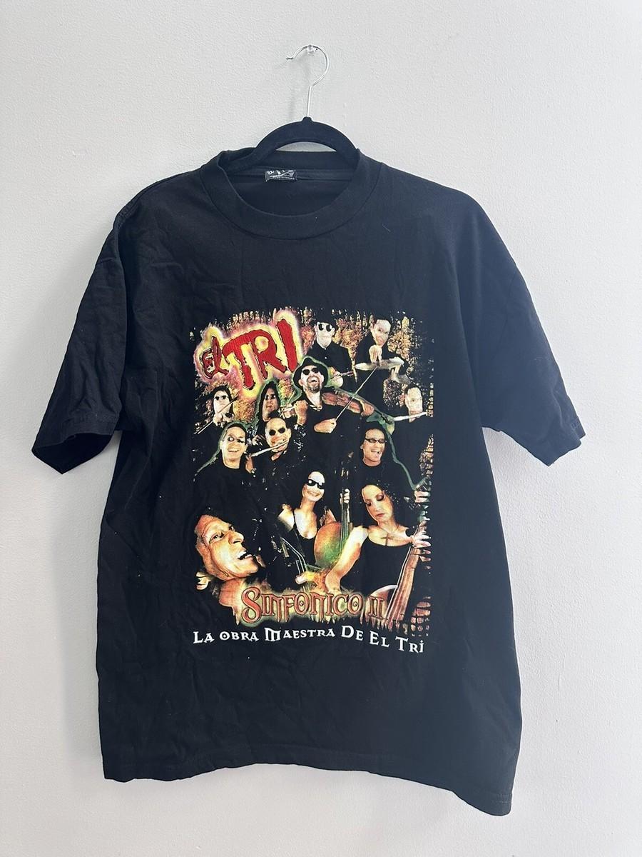 Vtg EL TRI Spanish Rock Band Mexico Shirt SHort Sleeve SA466 Unisex T-Shirt XL