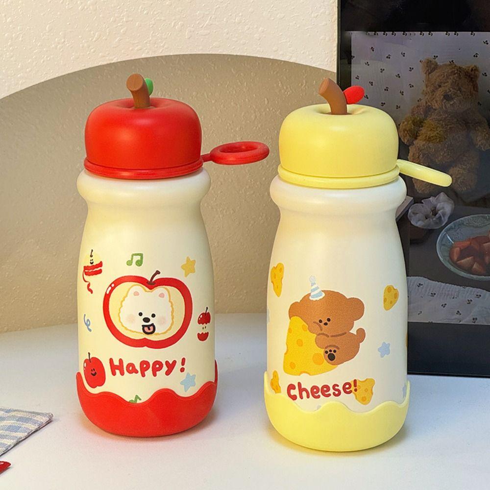 Cartoon Pattern Thermal Cup Large Capacity Insulated Cup New Coffee Cup  Gift