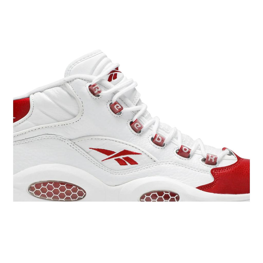 Reebok Question Mid 'White Pearlized Red' (Unisex) White / Pearlized Red Basketball Shoes 79757