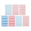 50 Sheets Writeable Labels Sticker Small Blank Sticker for Envelopes File Folders Jars Boxes School Office Kitchen