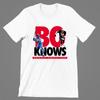 Bo Jackson Bo Knows Men T-shirt White Cotton Tee All Sizes S To 5xl Unisex T-Shirt