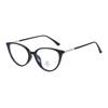 Korean Cat-Eye Glasses for Women: Lightweight Frames, Small Face Effect, Luxury Fashion, Blue Light Blocking.