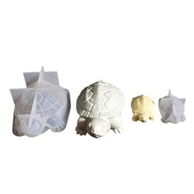 2 Stück Reizende Schildkröten Figur Silikonform Set Hochwertiges Robustes Material Ideal für Bastel- und Heimdekorationsprojekte