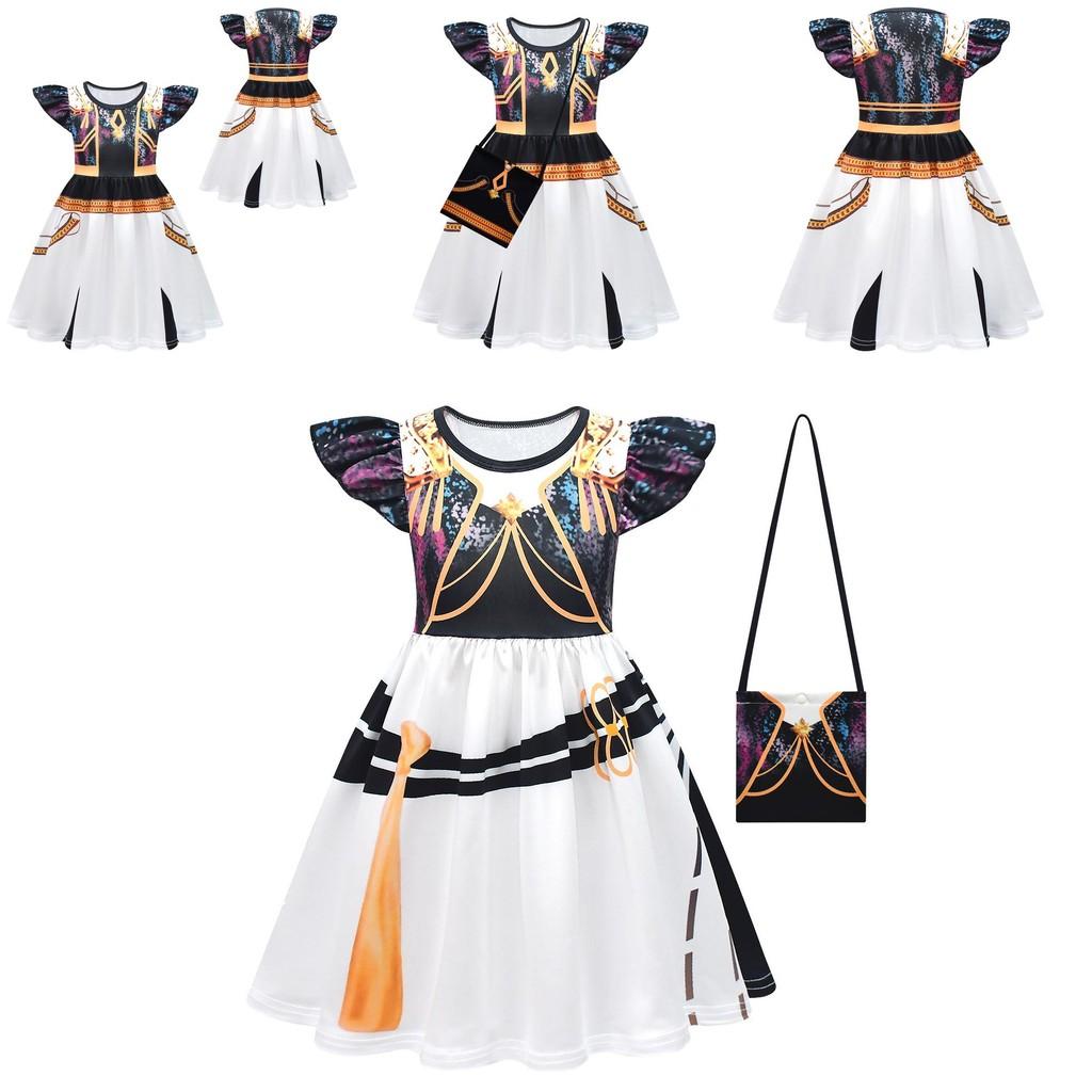 Kpop Demon Hunters Kids Fairytale Dress With Polyester Fabric For Children