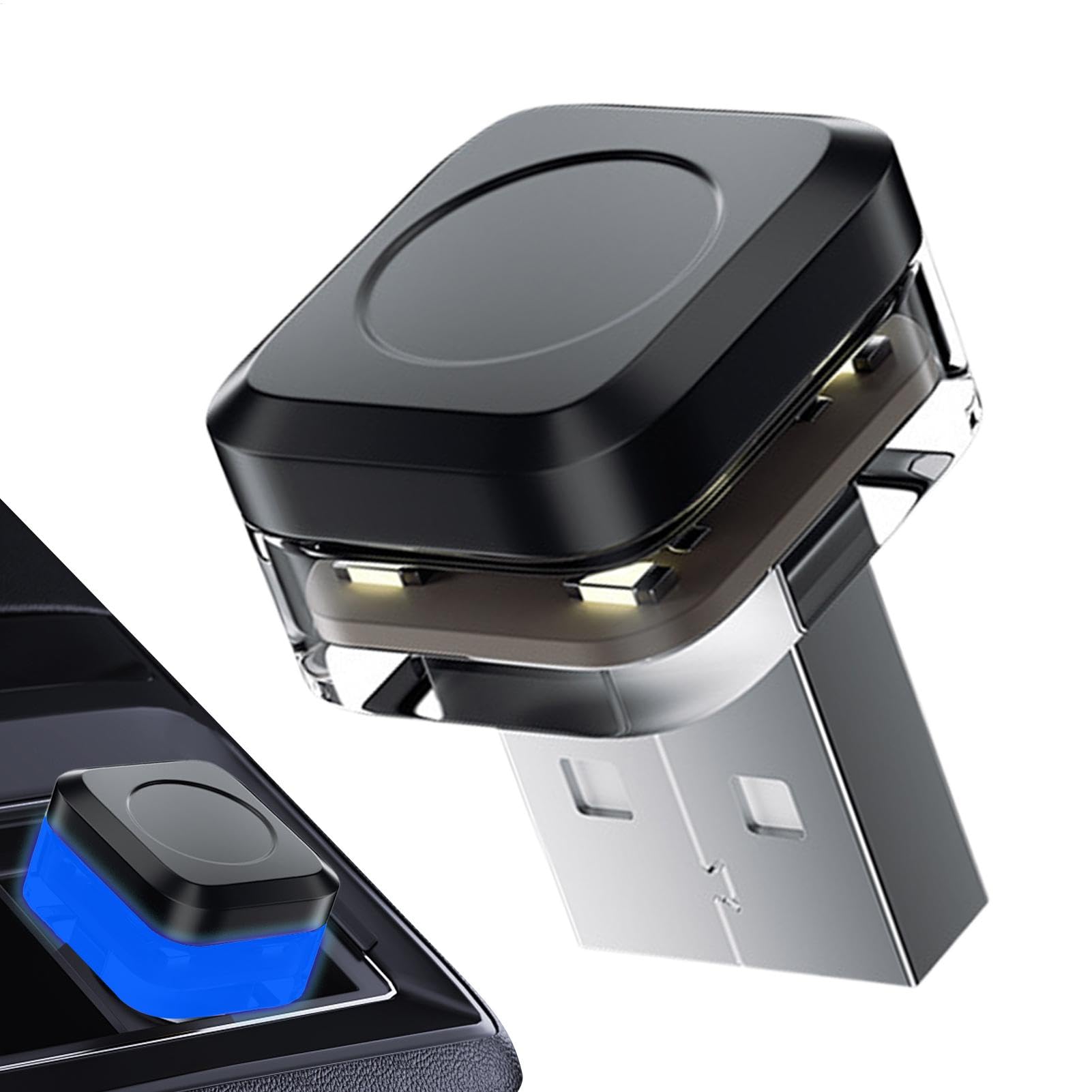 

Heixuaon USB Car Lights, Car LED Lights Interior Wireless | USB Ambient Lights Car Please refer to the description