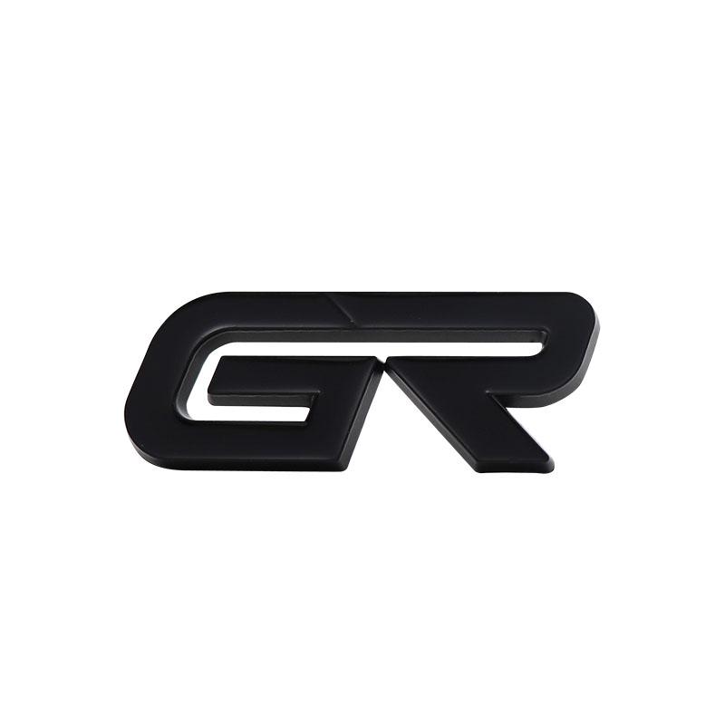 3D Car Styling GR Sport GAZOO Racing for Car Hood Fender Trunk Rear Bonnet Nameplate Decal Emblem Badge Sticker
