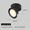 Folding Surface-Mounted Adjustable LED Spotlight for Hallway and Background Wall