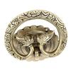 Brass Elephant Door Knockers for Front Door - Gold Entrance Door Decoration Items for Home - Victorian Style Door Accessoriess